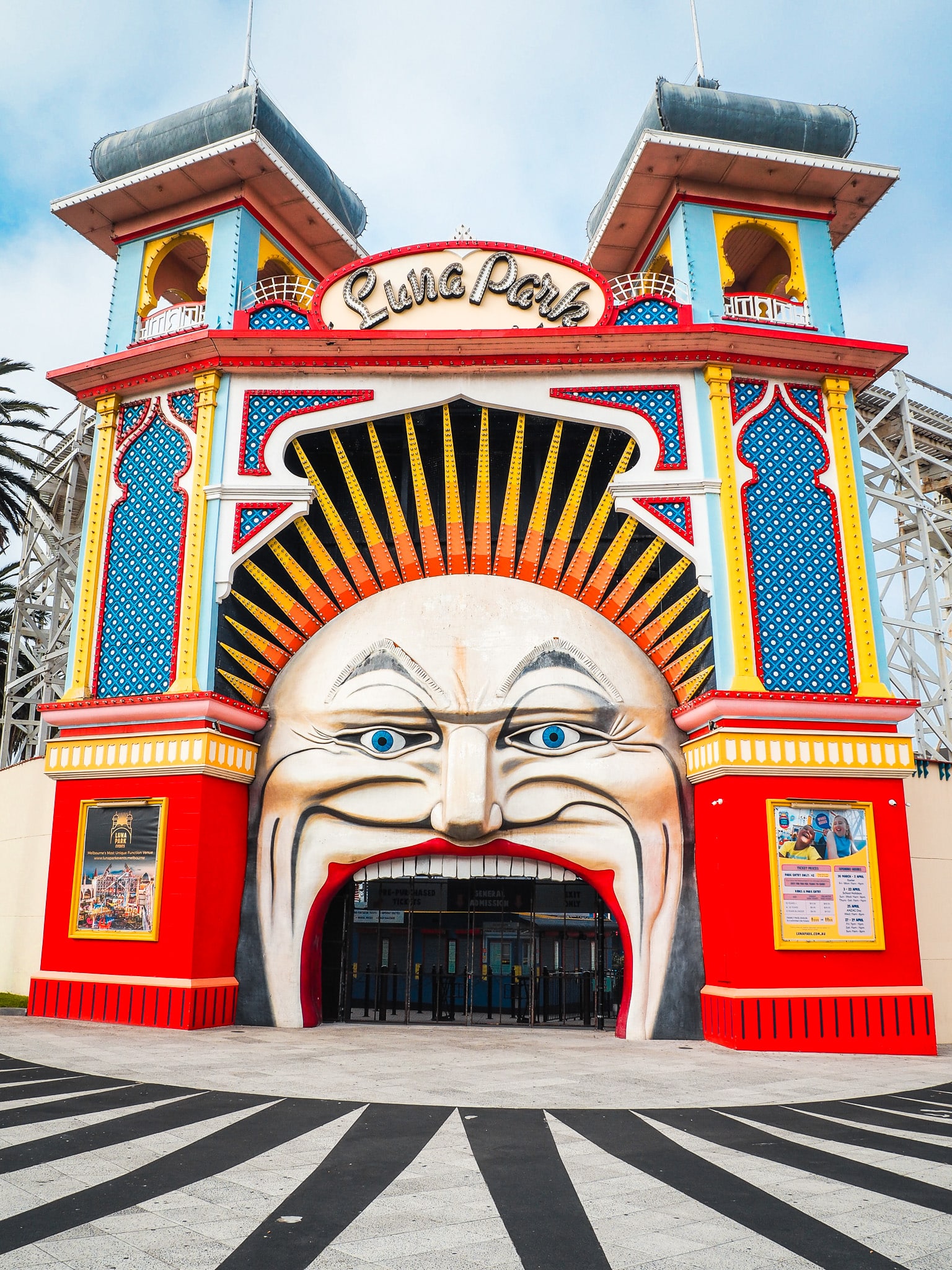 visiter-melbourne-luna-park