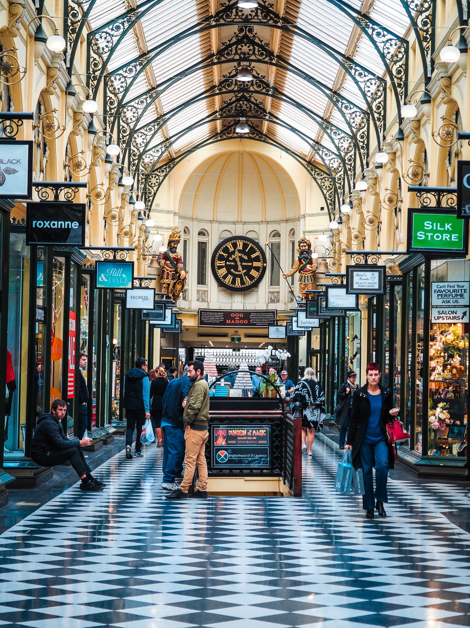 visiter-melbourne-royal-arcade